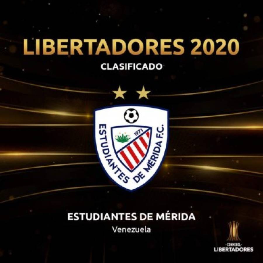 ¡Un jugador hondureño! Los equipos clasificados a la Copa Libertadores 2020