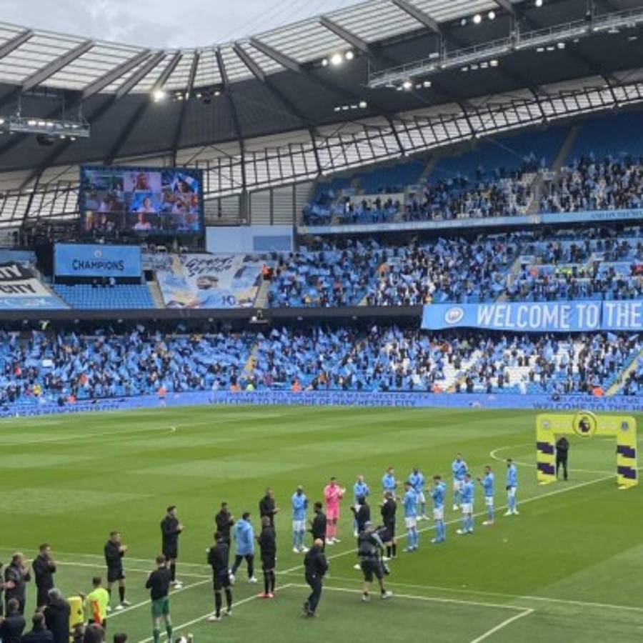 ¿Se va al Barcelona? La emotiva despedida del Manchester City al Kun Agüero en su estadio
