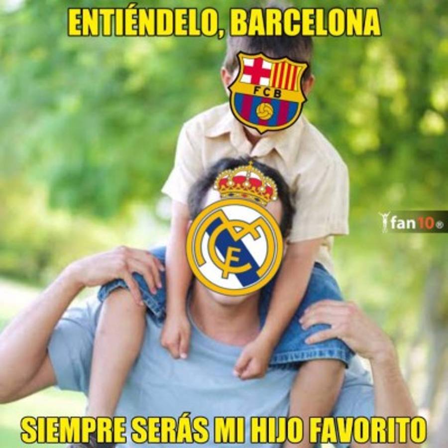 Los otros memes que no has visto del triunfo del Real Madrid en el clásico ante Barcelona