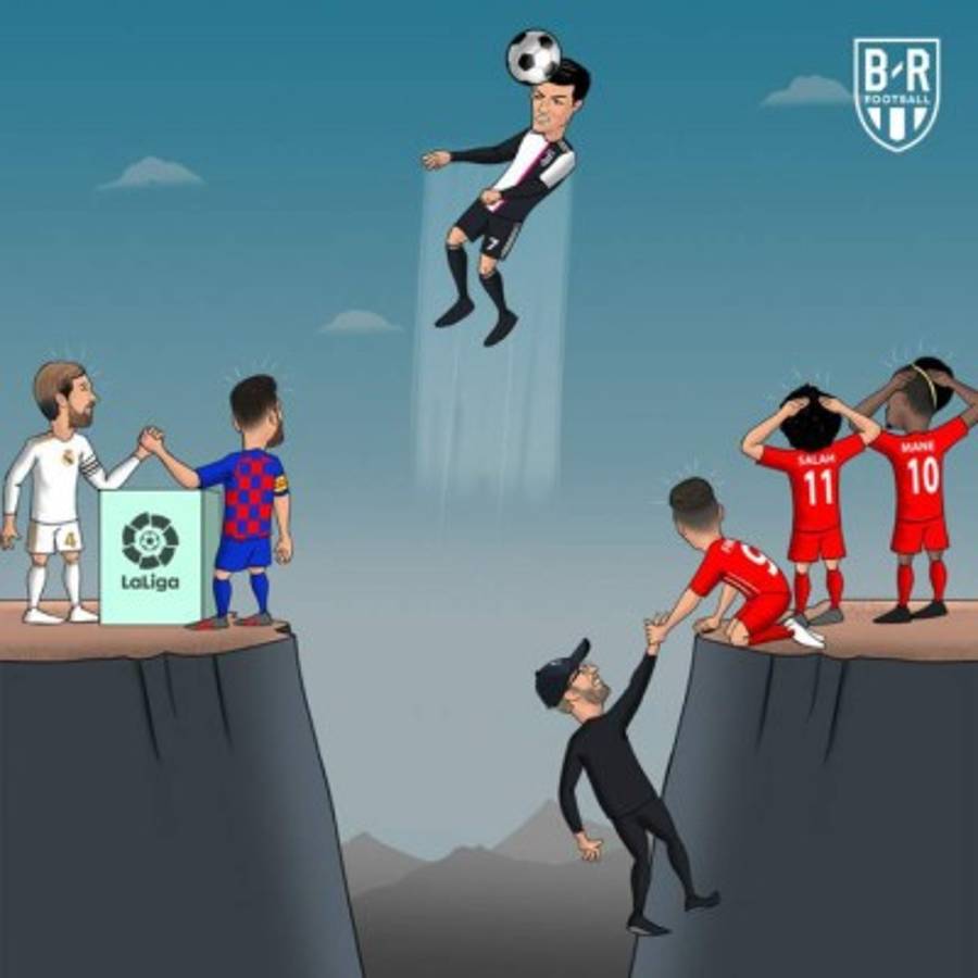 Michael Jordan y Carlos Pavón, protagonista de los memes tras el golazo de Cristiano Ronaldo