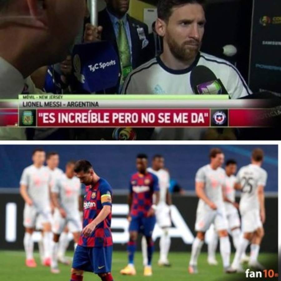 Los memes destrozan a Messi tras anunciar su decisión de quedarse en el Barcelona