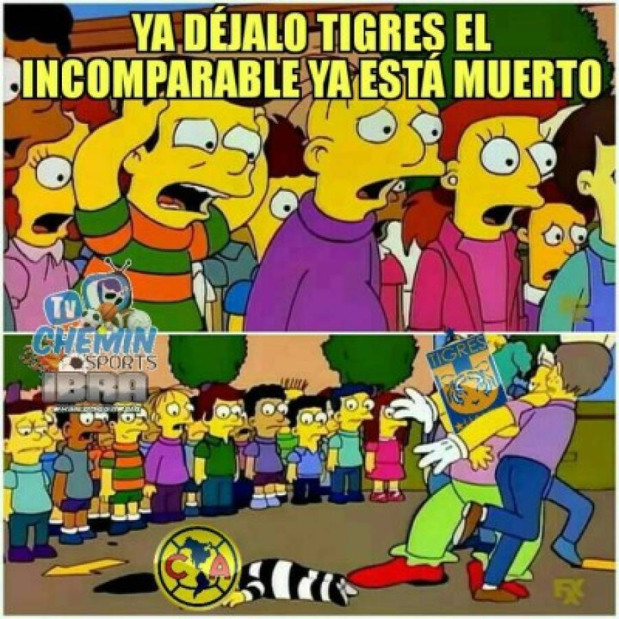 ¡Vaya creatividad! América no se salvó de los memes tras derrota ante Tigres