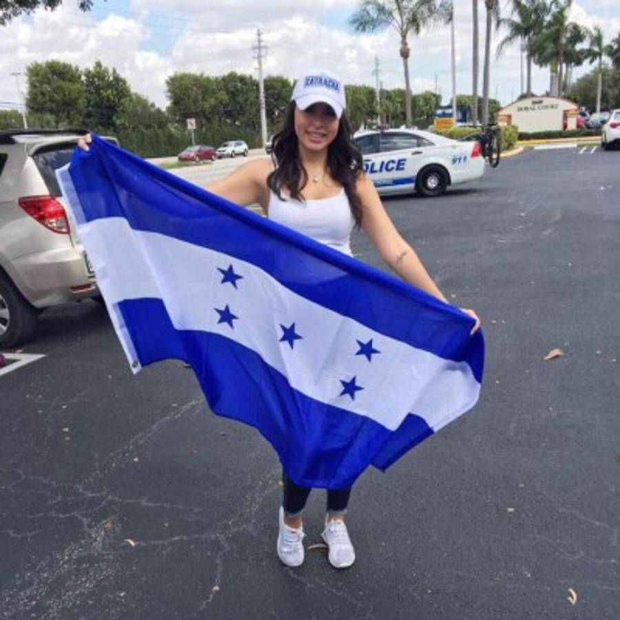 Las linduras que están apoyando hoy a la Selección de Honduras