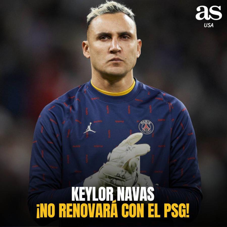 Keylor Navas y los tres equipos que podrían ficharlo ante su inminente salida del PSG: ¡se reuniría con una leyenda!
