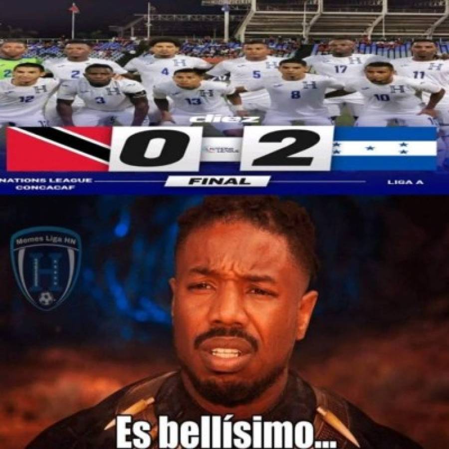 Honduras y los crueles memes del triunfo sobre Trinidad y Tobago en Liga de Naciones