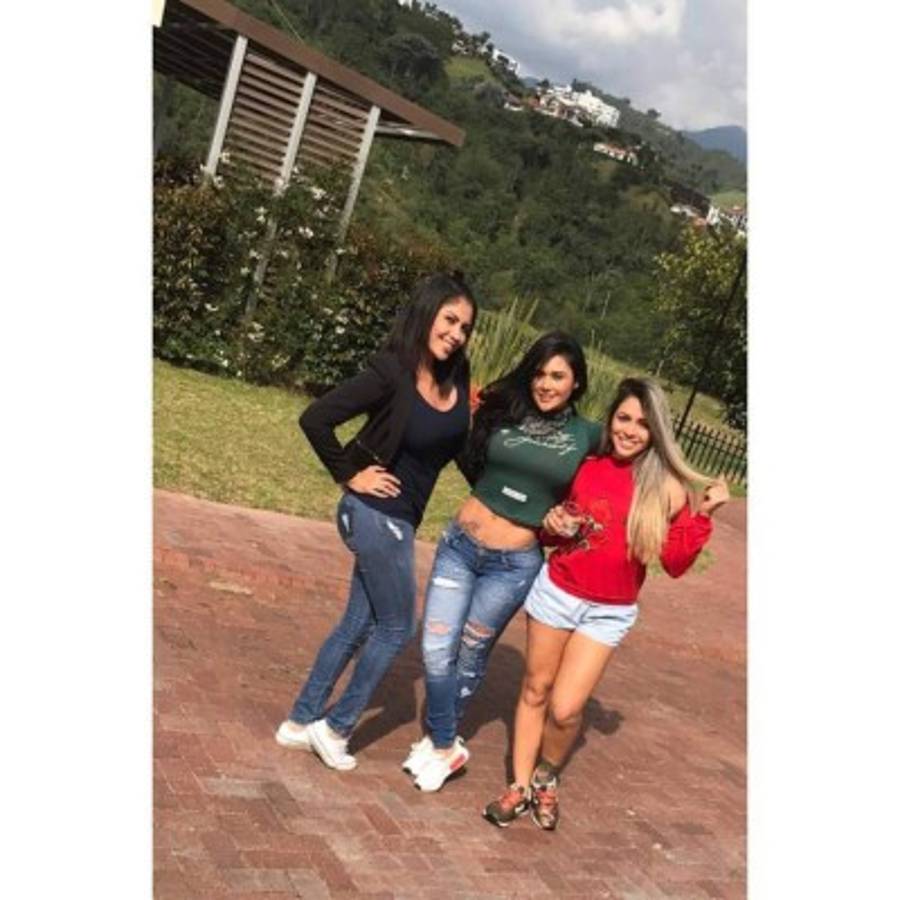 FOTOS: La preciosa hermana de colombiano de Olimpia que fue novia de extécnico de Motagua