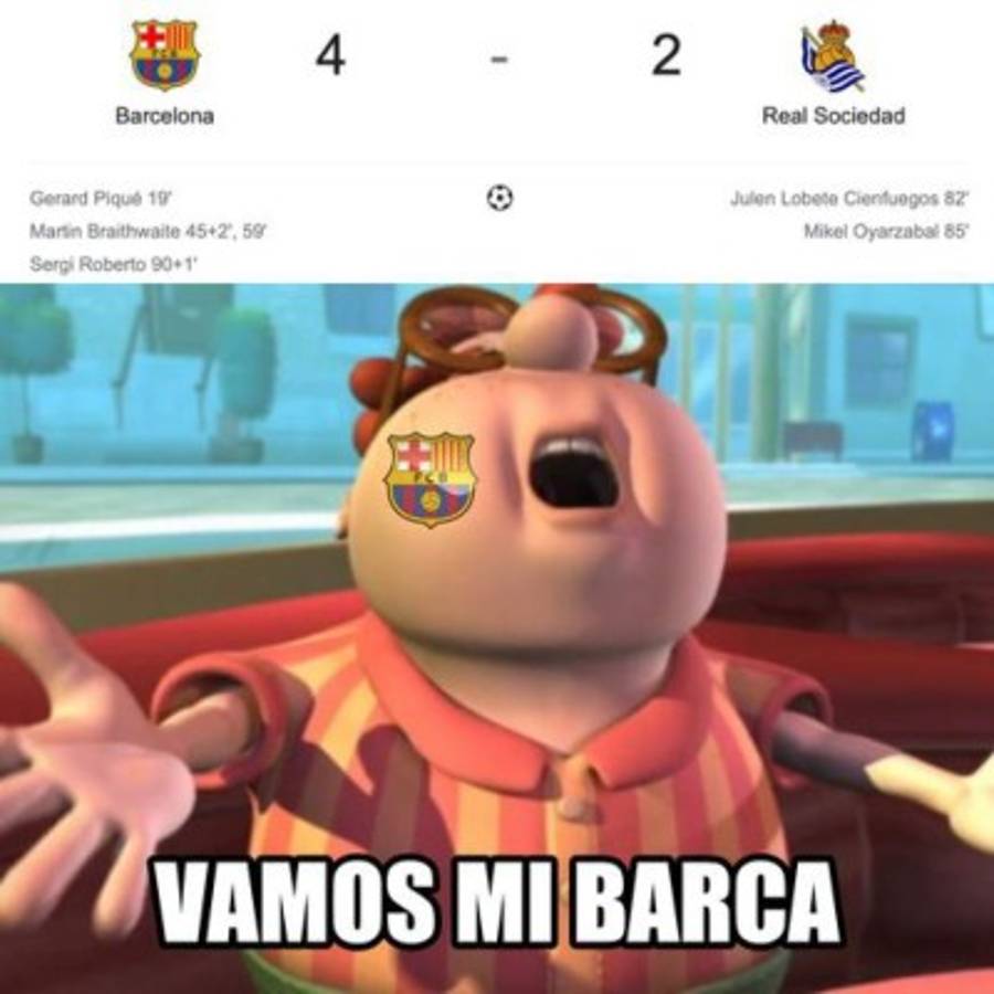 PSG quiere a Braithwaite: estallan las redes con divertidos memes tras el triunfo del Barcelona en LaLiga