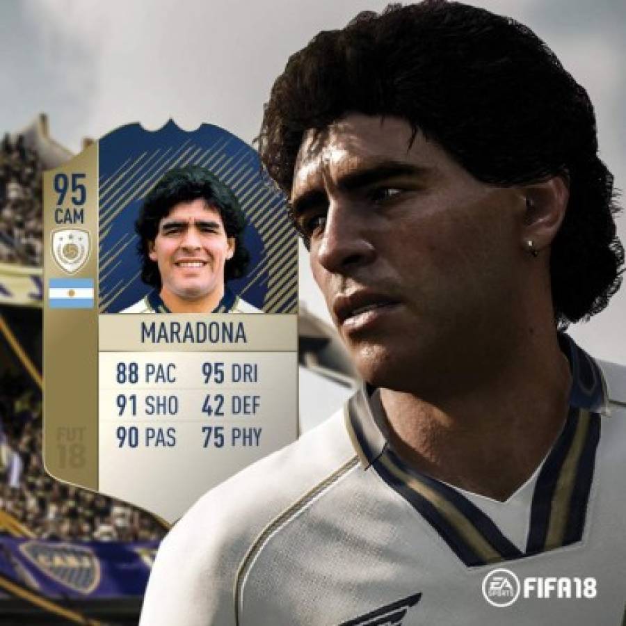 SUEÑO CUMPLIDO: FIFA 18 y todas las leyendas que incluirá ¡No solo Maradona y Pelé!