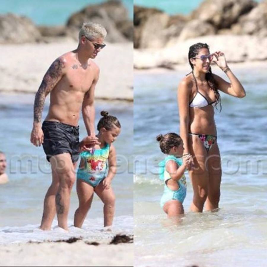 Las divertidas vacaciones de James Rodríguez en familia  