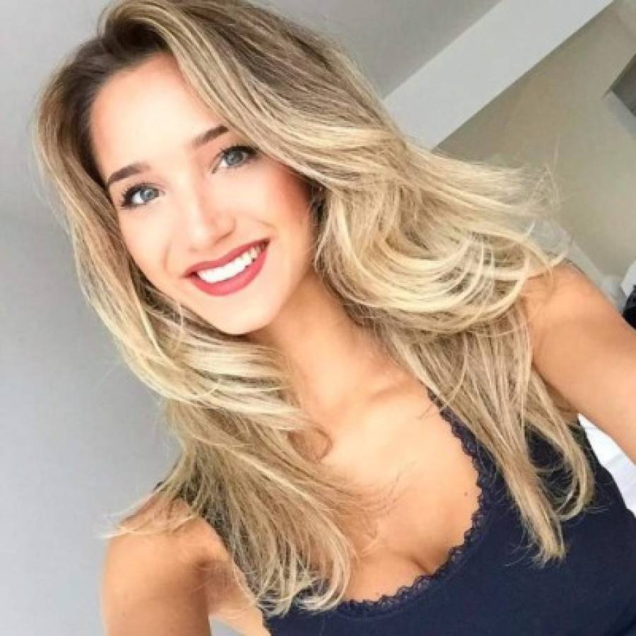 Evelyn Machry, la preciosa representante y novia del brasileño Felipe Anderson