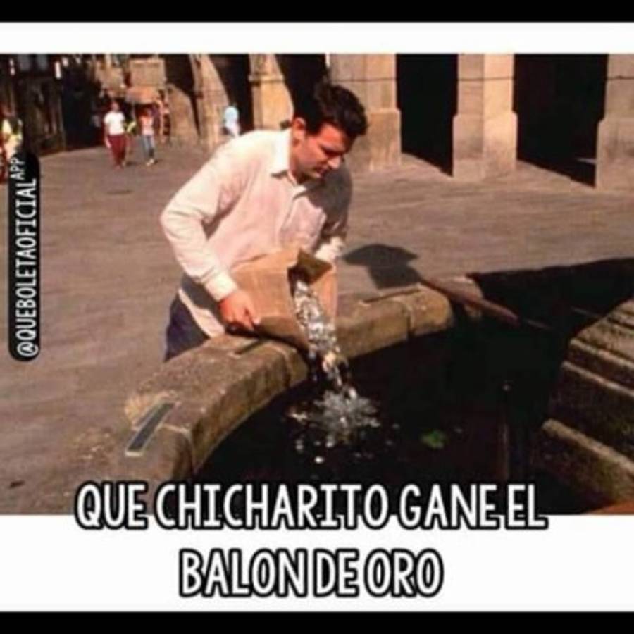 Chicharito Hernández es protagonista de los memes por su gol al Atlético