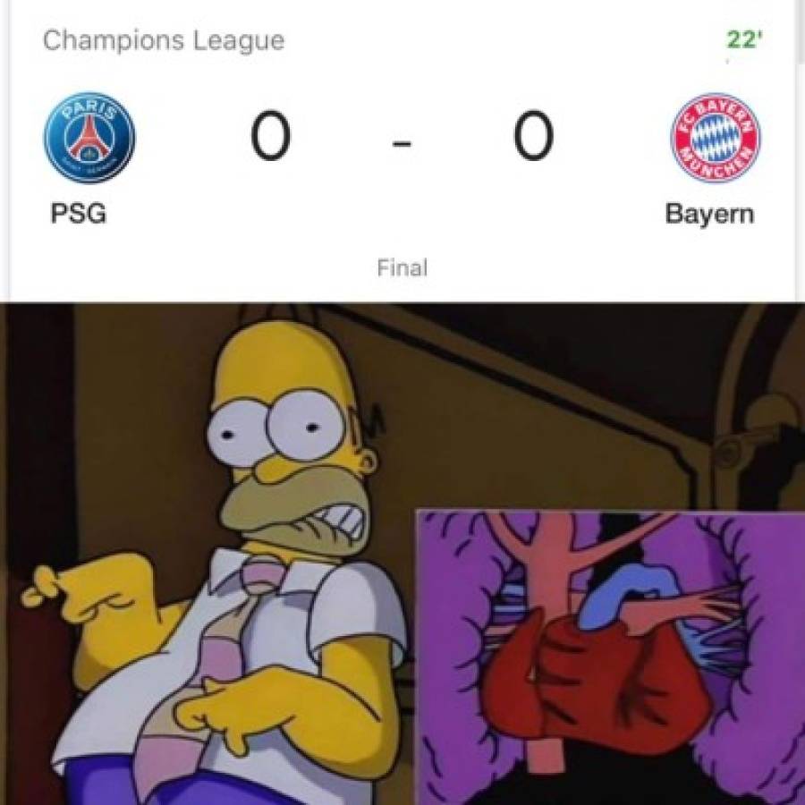 Los memes destrozan a Neymar, Mbappé y al PSG tras perder la final de la Champions League