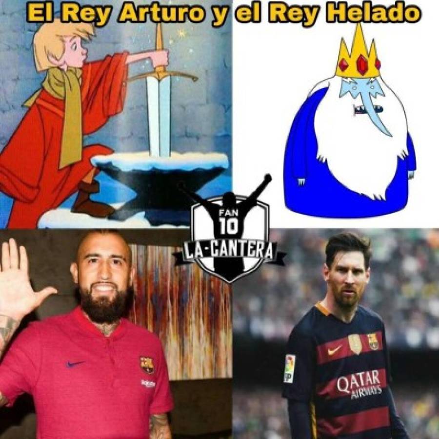 Los nuevos memes de la presentación de Arturo Vidal como jugador del FC Barcelona