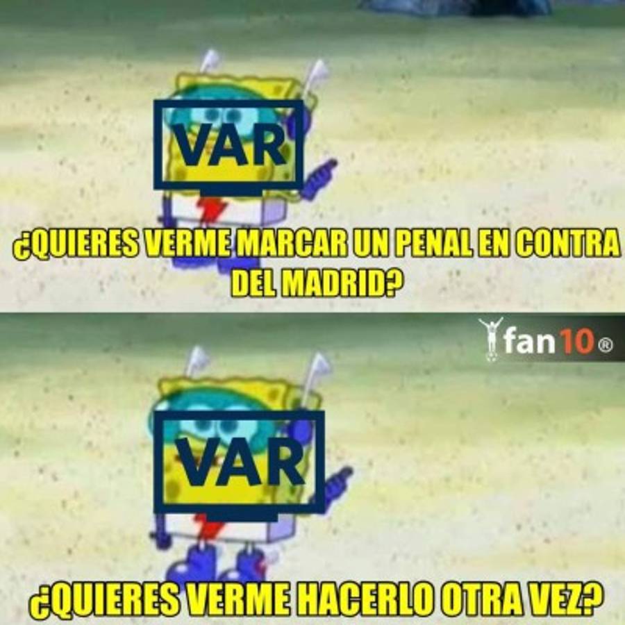 Los memes y los penales revientan al Real Madrid tras recibir paliza del Valencia