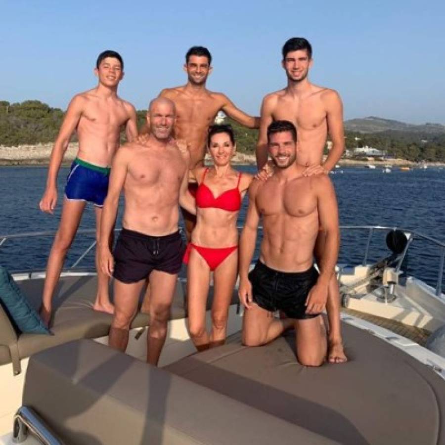 Las tremendas vacaciones de Zidane y su familia antes de buscar una nueva Champions con el Real Madrid