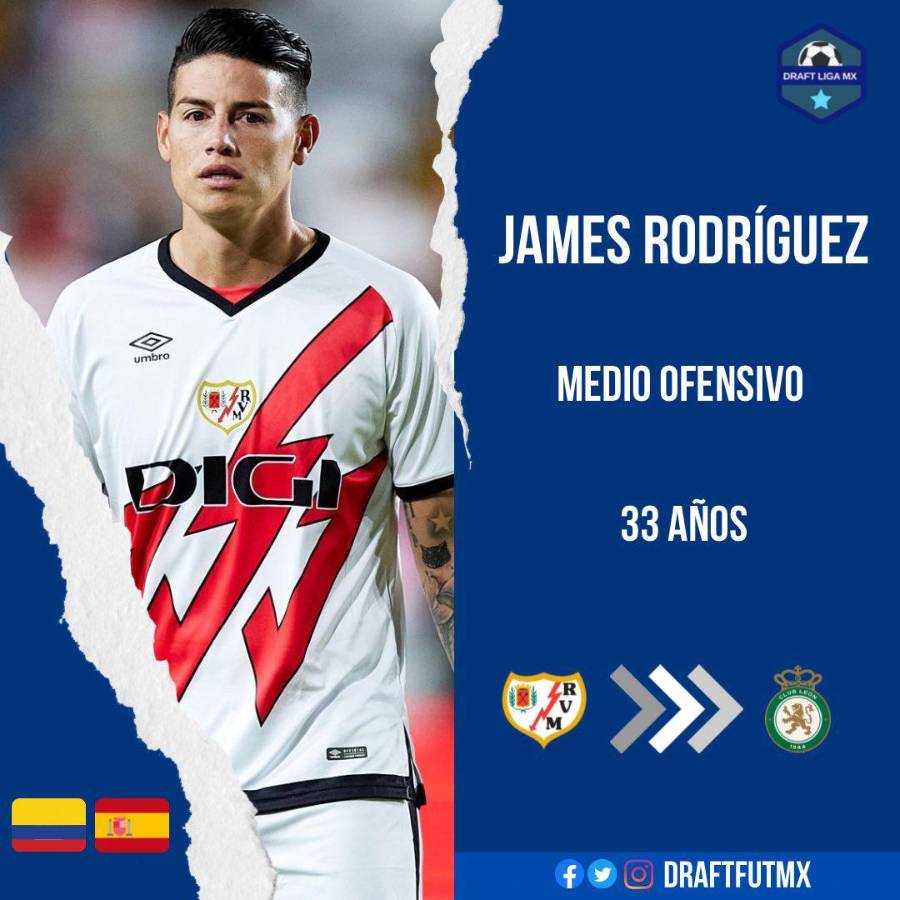 Fichajes Liga MX: bomba de James Rodríguez, la respuesta de Luka Romero a Chivas y el refuerzo del América