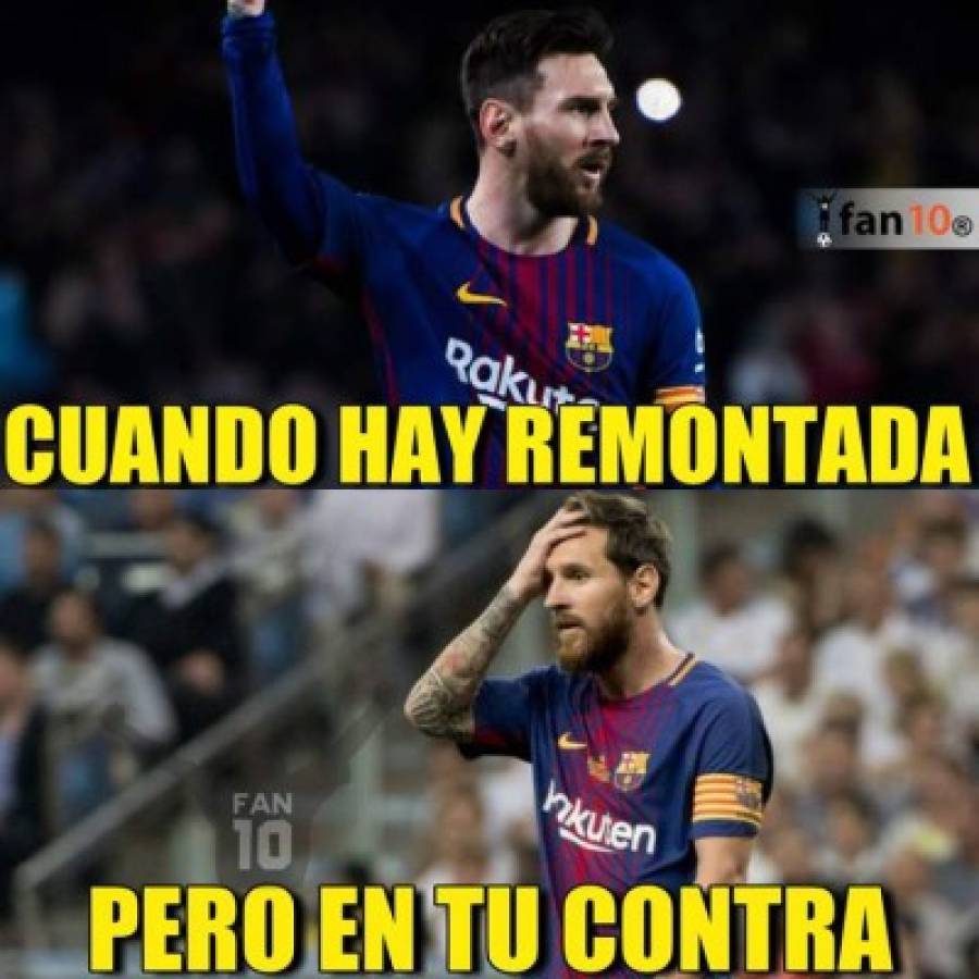 ¡Acribillan al Barcelona! Los memes destruyen a Messi tras eliminación del Barça frente a Roma