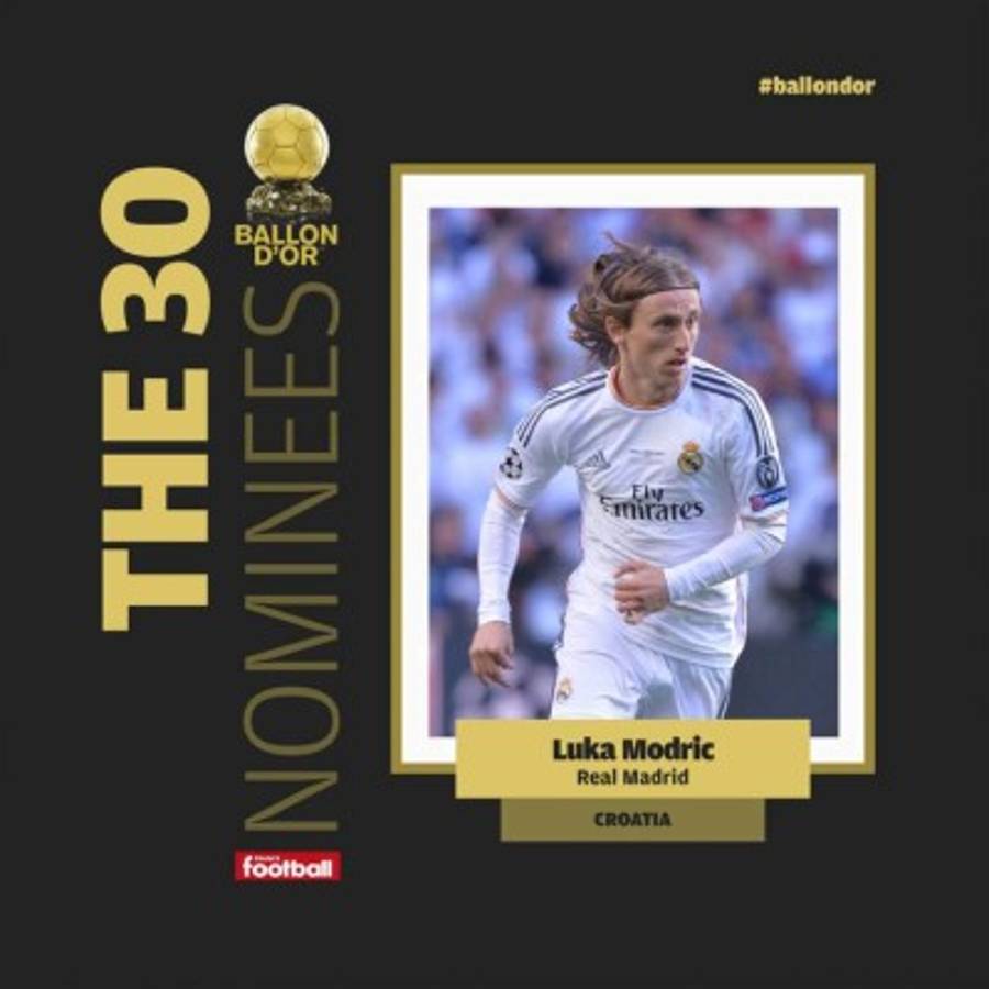 Fotos: Conoce la lista de los 30 jugadores nominados al Balón de Oro