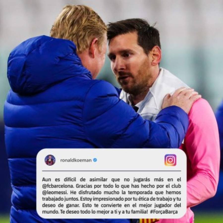 Ter Stegen sorprende: los emotivos mensajes de los compañeros de Messi tras su salida del FC Barcelona: 'Cambiaste el fútbol'   