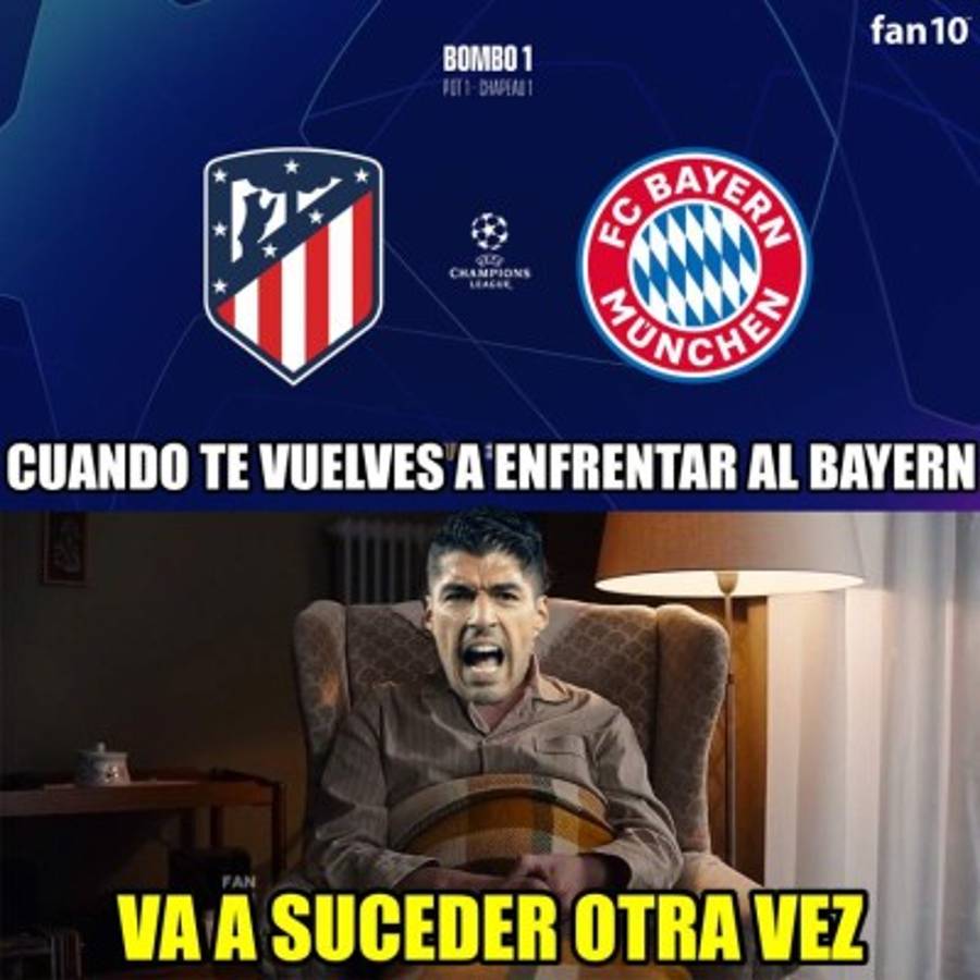 Los memes del sorteo de la Champions League con Messi y Cristiano Ronaldo de protagonistas