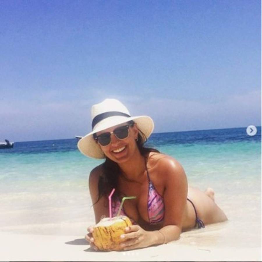 Magali Sanjurjo, la bella licenciada que enamoró al jugador del Olimpia Guillermo Chavasco