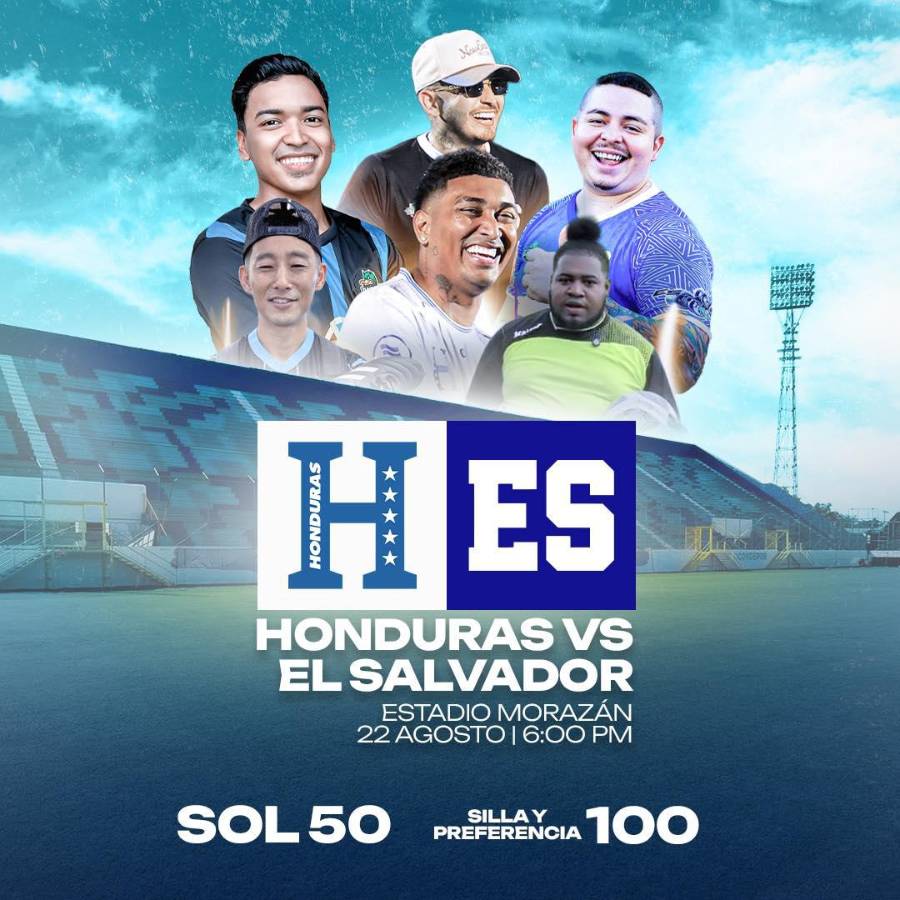 Tiktokers Honduras vs El Salvador: qué hará el Loco de la Selva, show de medio tiempo, boletería a la venta ¿Y jugará Costly?