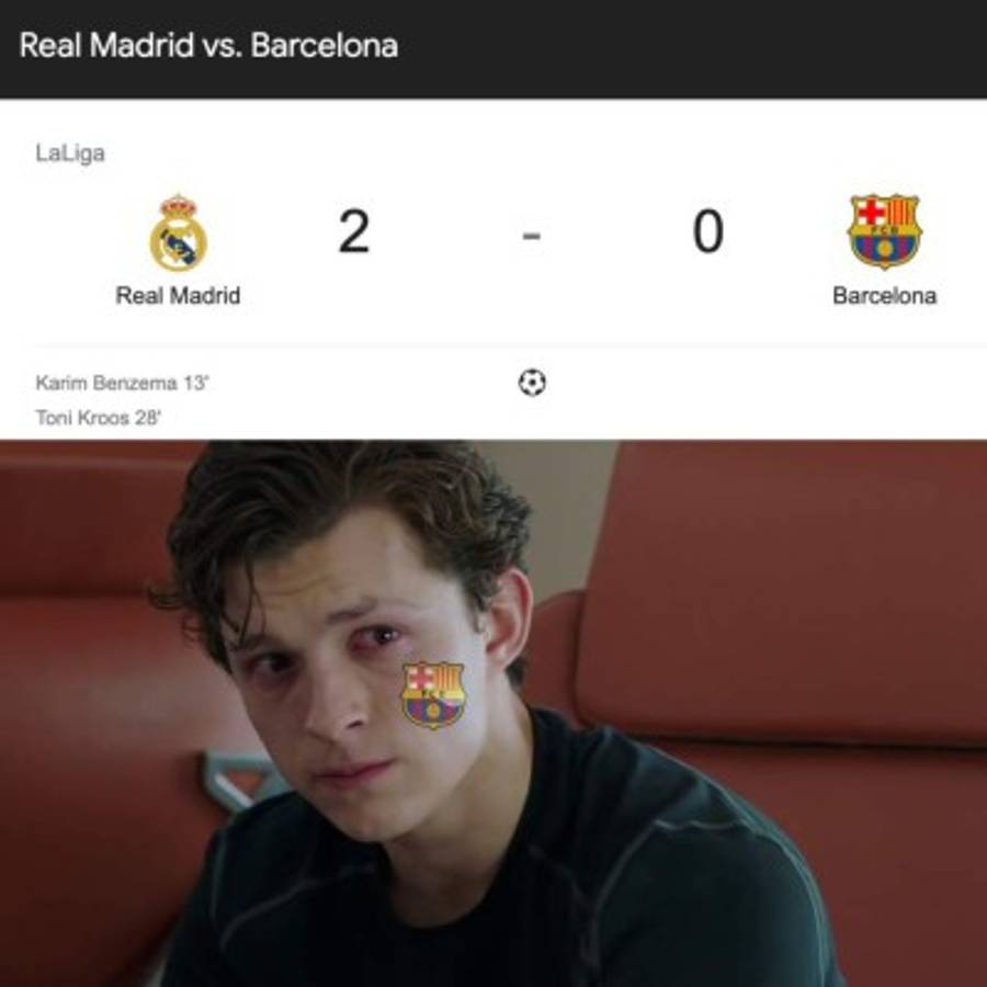 Los memes hacen pedazos a Messi y Barcelona por perder el Clásico contra el Real Madrid