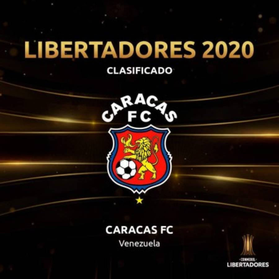 ¡Un jugador hondureño! Los equipos clasificados a la Copa Libertadores 2020