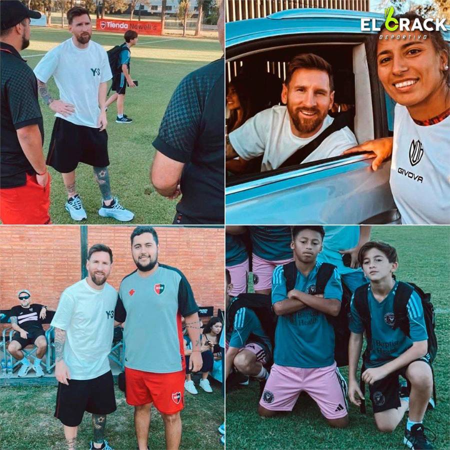 Antonela Roccuzzo y Thiago Messi causan locura en su estadía por Rosario ¿qué pasó con Leo Messi?