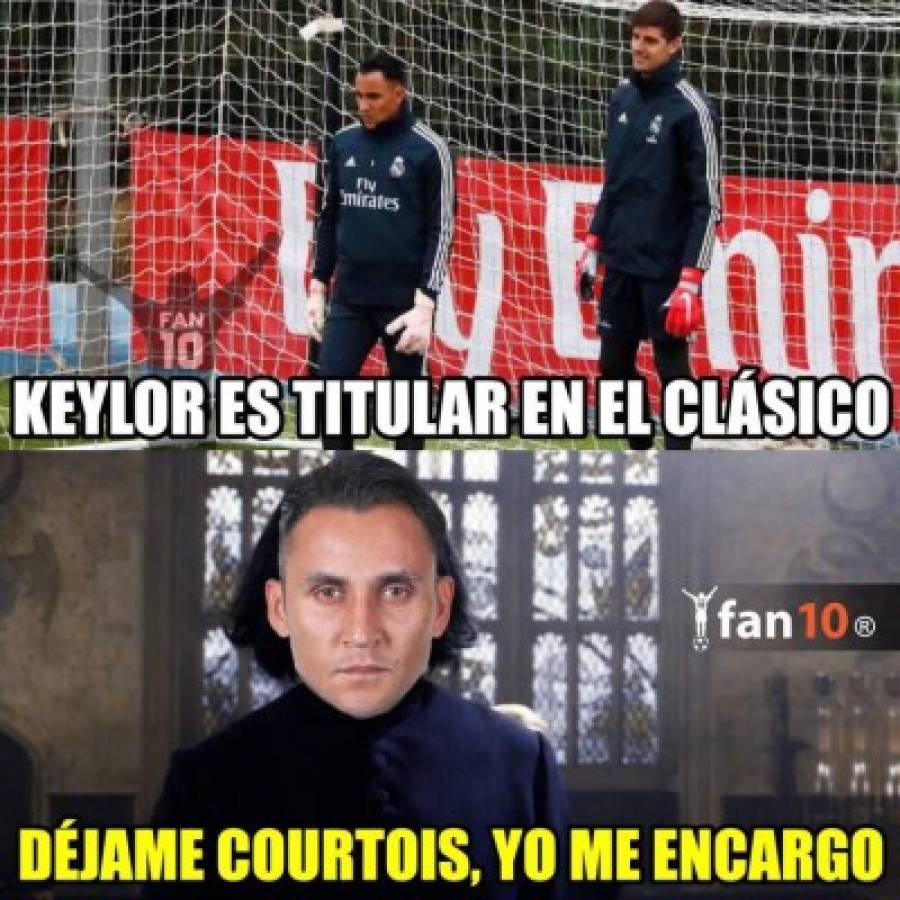 Los despiadados memes que dejó el empate entre Barcelona y Real Madrid