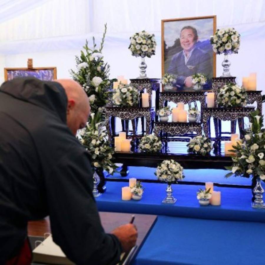 ¡Destrozado! Jamie Vardy y su reacción por la muerte del presidente del Leicester City