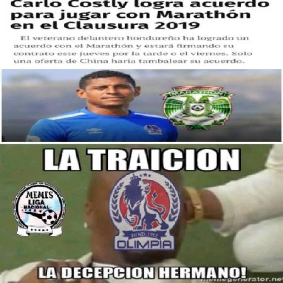 Despiadados memes del inicio de la Liga Nacional y hacen pedazos al Olimpia y Motagua