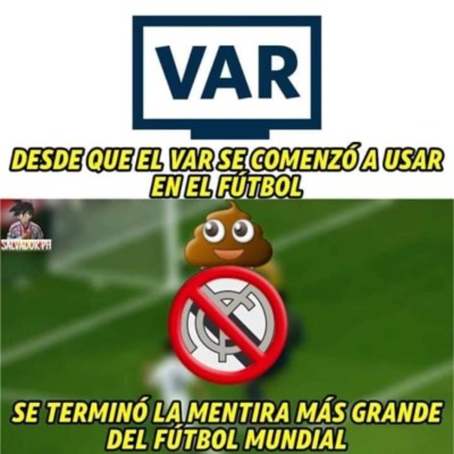 El VAR y Sergio Ramos, protagonistas de los memes tras la goleada del Real Madrid al Osasuna