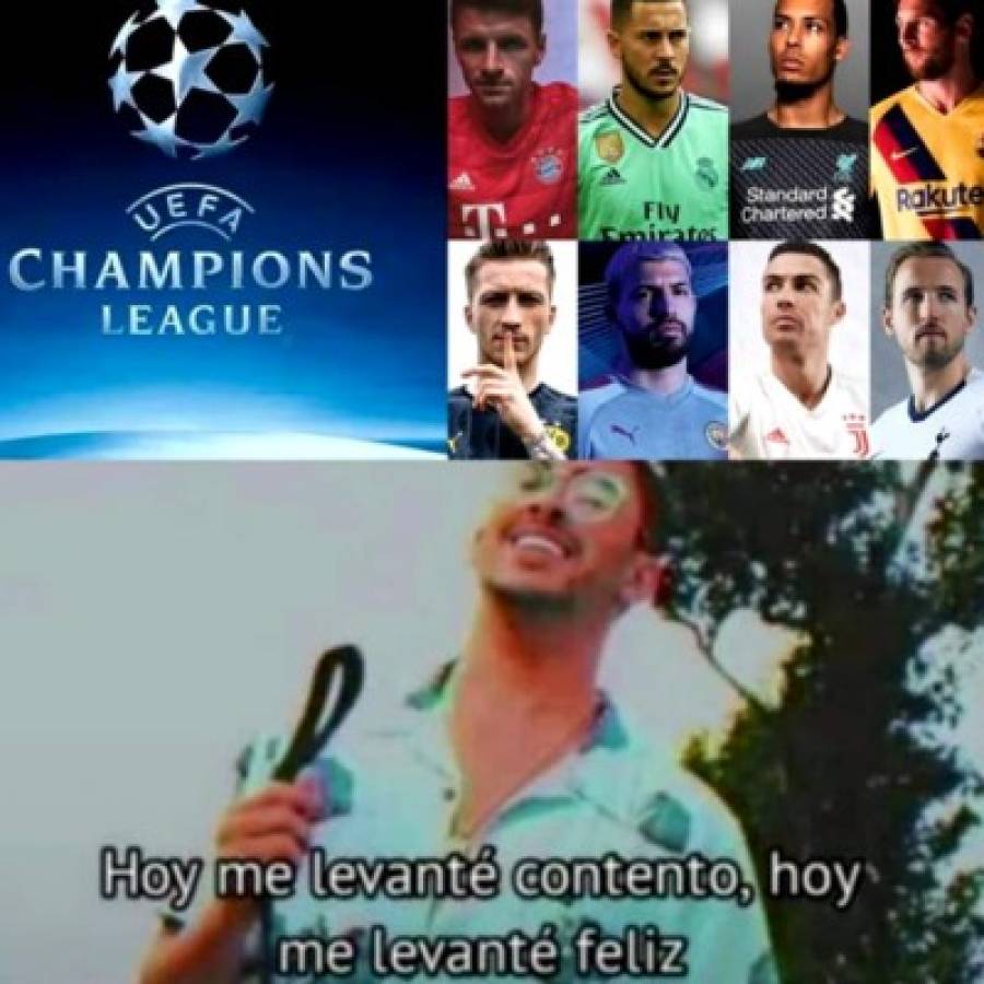 Los memes que calientan el inicio de la Champions con Madrid y Barca como protagonistas  