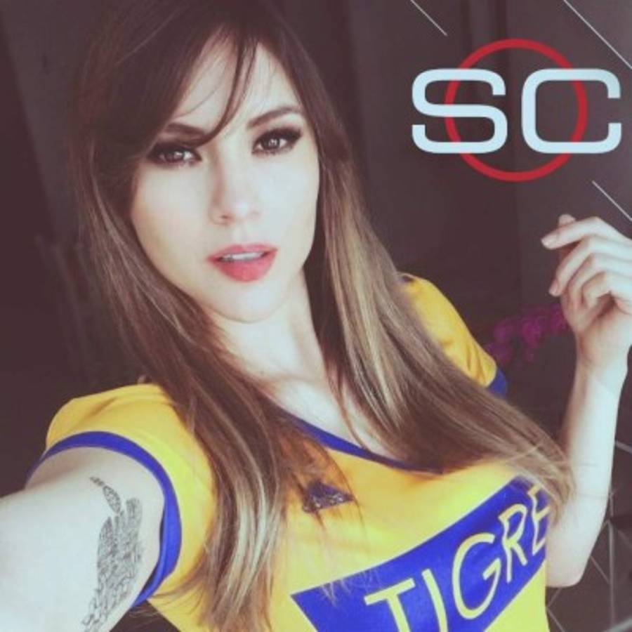 Miroslava Montemayor, la presentadora mexicana que quiere ver a Tigres campeón