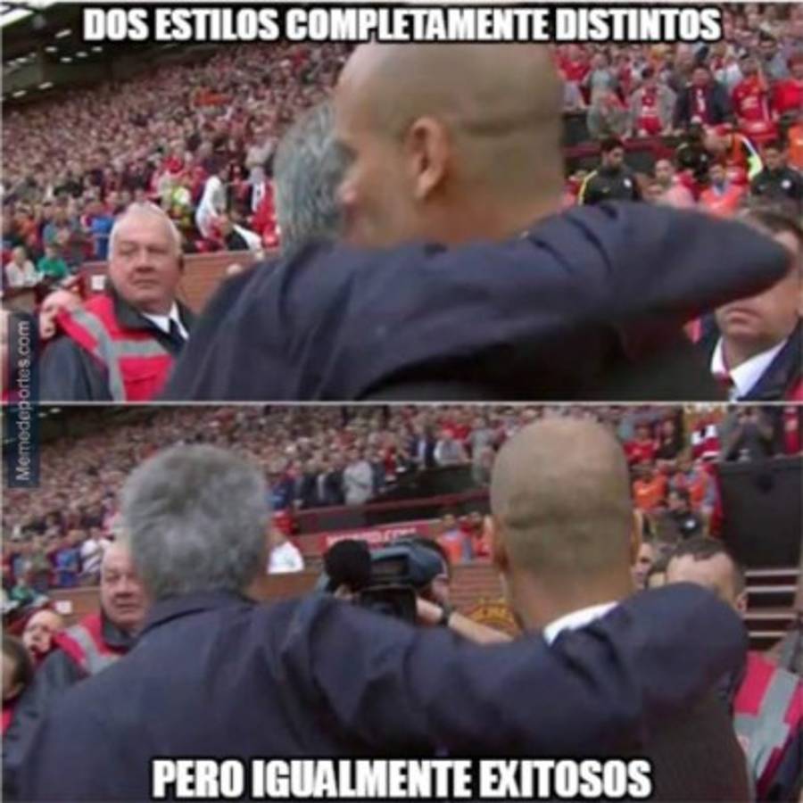 ¡Los imperdibles memes entre Mourinho y Pep Guardiola!