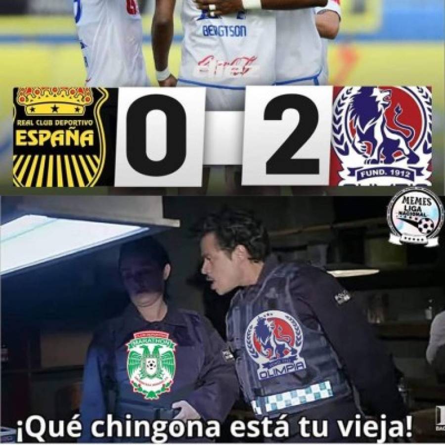 La afición no perdona a Real España y le hacen memes tras caer ante Olimpia