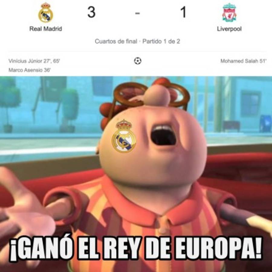 Vinícius incendia las redes: los memes del triunfo del Real Madrid ante Liverpool y se burlan del Barcelona