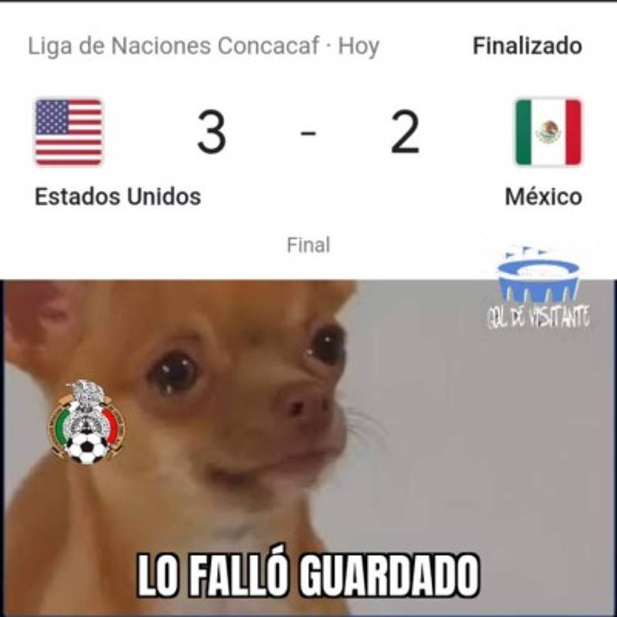 ¡Regresó el 'no era penal'! Los jocosos memes que humillan a México por perder la final de la Liga de Naciones