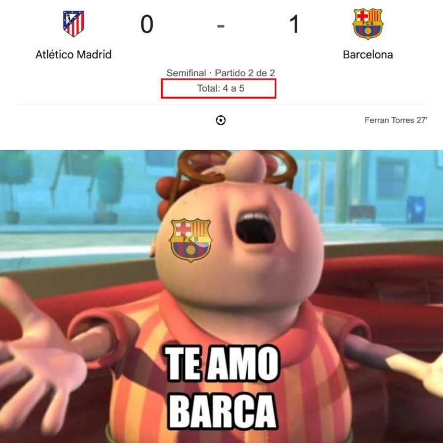 Barcelona jugará la final de Copa contra Real Madrid y explotaron los memes: ¡tiemblan los blancos!