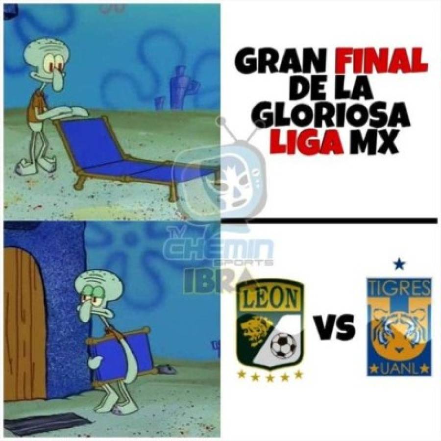 Los memes no perdonan a Tigres, pese a ganar en la final de ida ante León