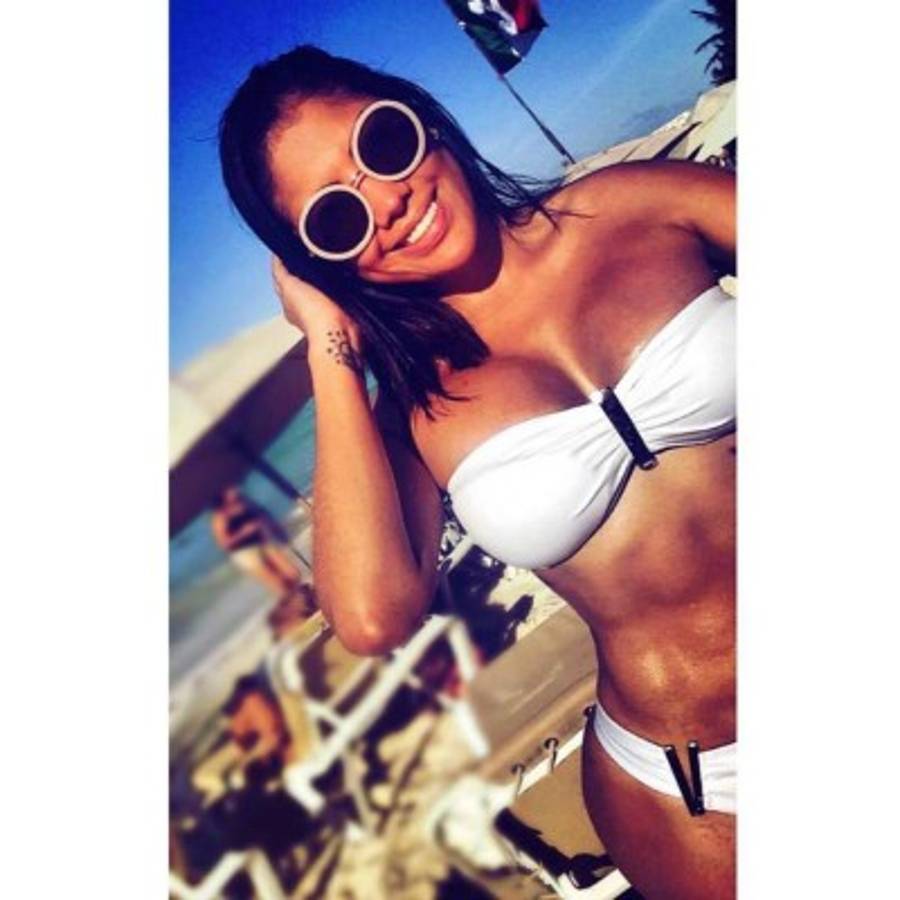 FOTOS: La preciosa hermana de colombiano de Olimpia que fue novia de extécnico de Motagua