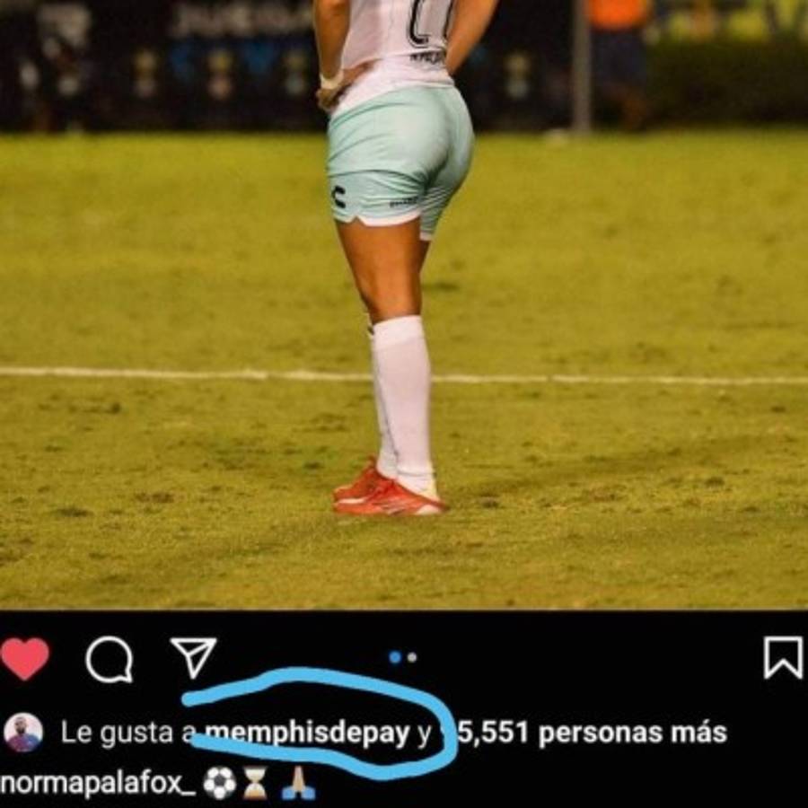 Norma Palafox enamora con sus últimas fotografías y Memphis Depay sorprende con su ''coqueteo''