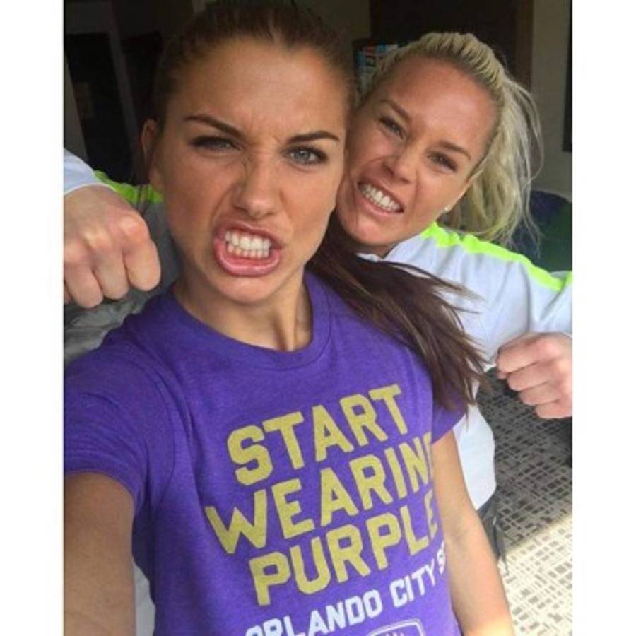 Tras haberse casado, así luce la bella futbolista Alex Morgan