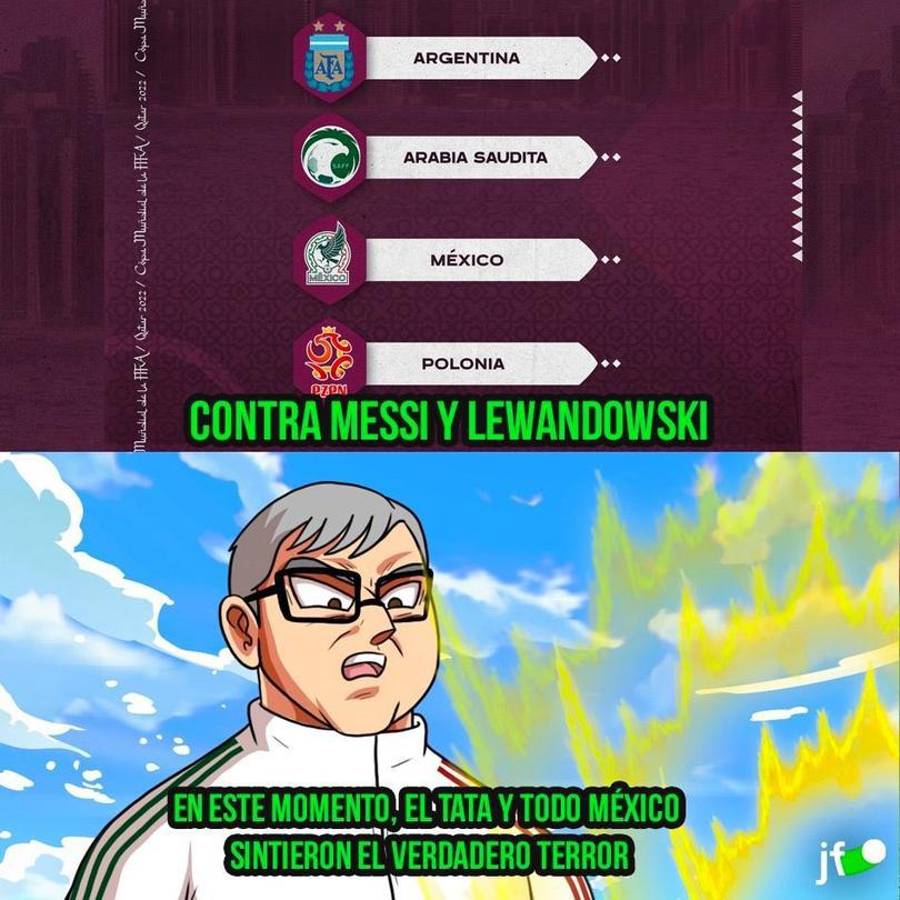 Los memes que dejó el sorteo del Mundial de Qatar 2022 donde destrozan a México y a Argentina