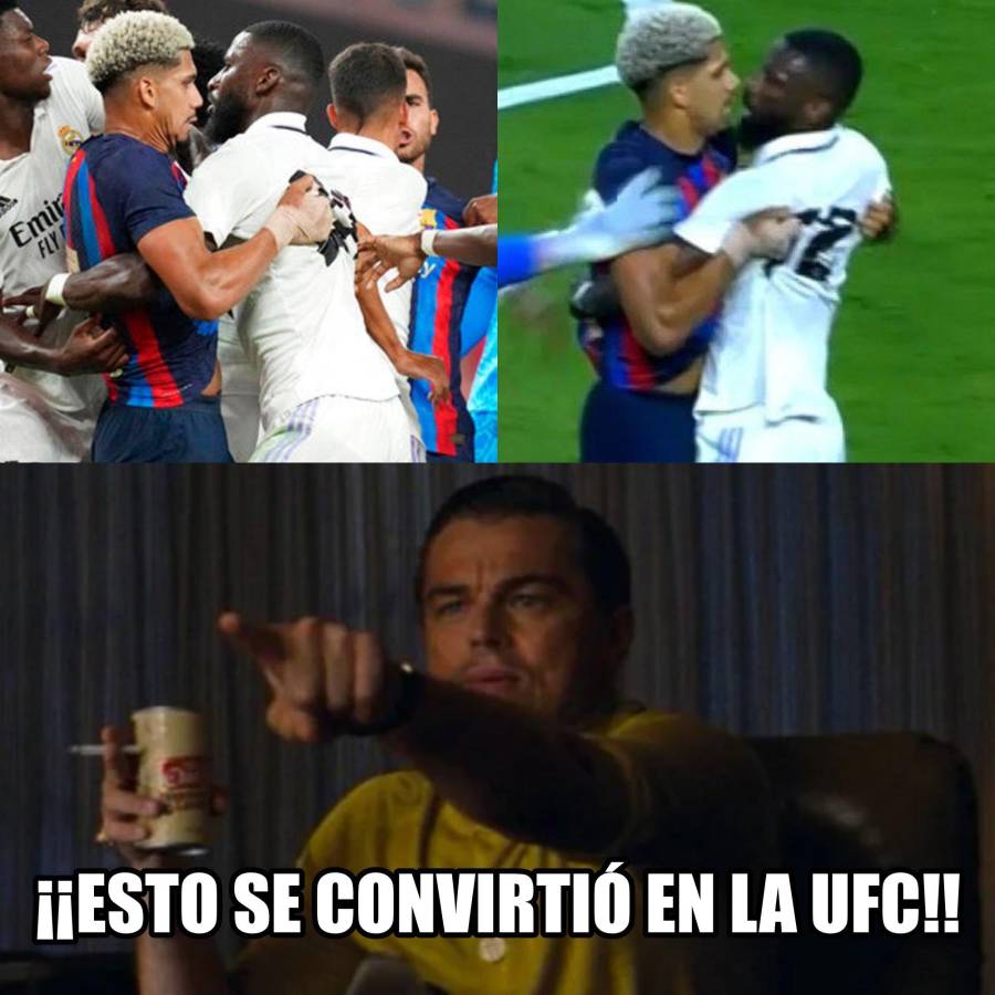 Barcelona ganó el Clásico en Las Vegas y los memes hacen pedazos al Real Madrid: No perdonan a Rudiger