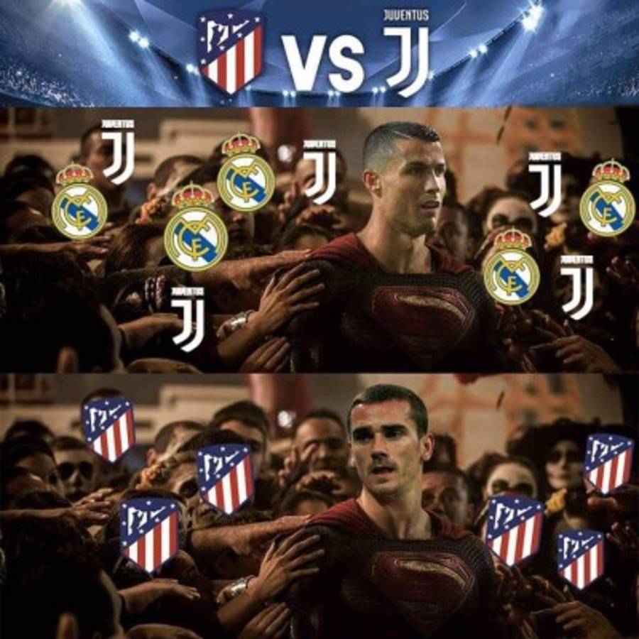 'Trituran' con memes a Cristiano Ronaldo y a la Juventus tras derrota ante el Atlético
