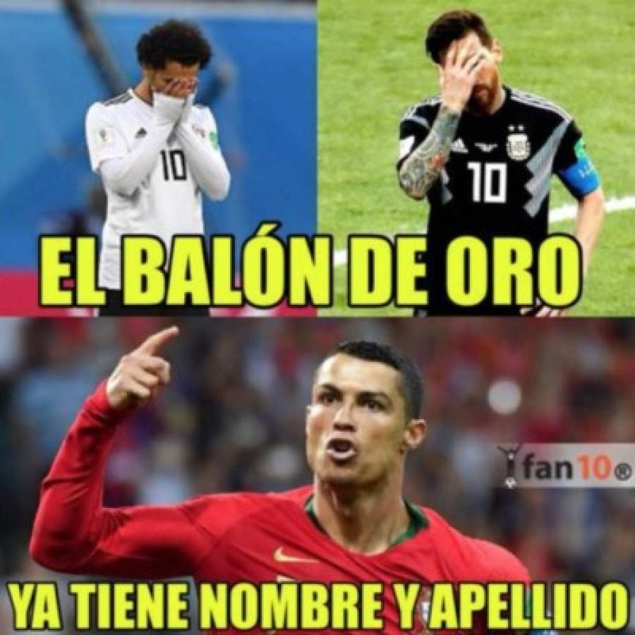 Los memes van directo a Cristiano Ronaldo tras su cuarto gol en Rusia-2018