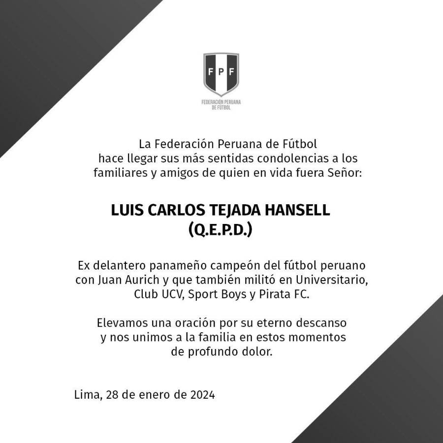 Murió jugando fútbol: fallece Luis Tejada, exjugador panameño y goleador histórico de su selección