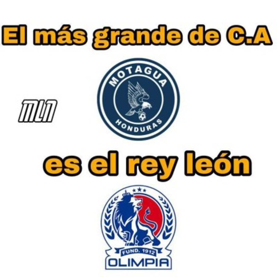 Los memes del campeonísimo del Olimpia donde destrozan a Motagua y a Diego Vázquez